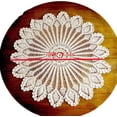 thumbnail image 2 of Nappe en Dentelle Ronde Coton Rond au Crochet Napperon Rond en Coton,pour Décoration de Table,75-80cm, 2 of 5