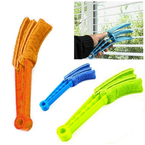 Microfiber Venetian Blind Blade Cleaner Window Conditioner Duster Brush Vertical