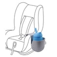 thumbnail image 6 of Hxlazmoo Universal Car Seat Bottle & Snack Organizer - Adjustable ABS Cup Holder with Storage Rack for Toys, Beverages, and Baby Essentials, 6 of 9