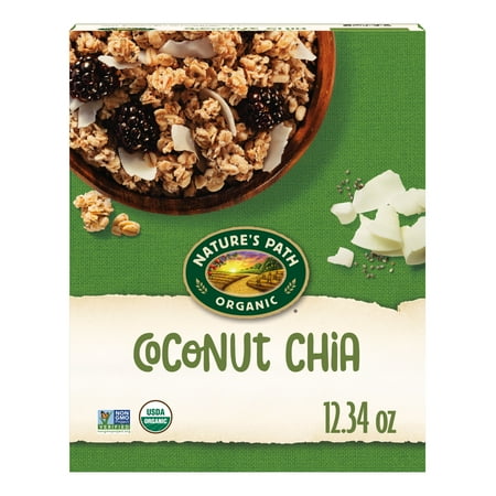 Nature's Path Organic Granola, Coconut Chia, 12.34oz Box