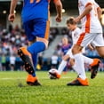 thumbnail image 2 of Vizari Botas de Fútbol Liga para Terreno Firme para Niños: Calzado de Fútbol Duradero, Ligero y Cómodo para Niños y Niñas, Naranja, 5, 2 of 8