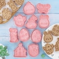 thumbnail image 2 of Conjunto de Herramientas de Cocina Cortadores de Galletas Biscuita de Pascua Conejo Biscuita de Pascua Entusiasta Herramienta de Hornear Conjunto de Diez Conjuntos de Hornear para Cocina, 2 of 7