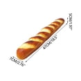 thumbnail image 3 of EGNMCR Home Decor, Room Decor, Wall Decor Simulation Bread Model Fake Shooting Prop Uncompressed Squeezable Slow Window Display Food Decoration Bread Squeeze Toy, 3 of 5