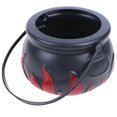 thumbnail image 4 of Halloween Cauldron Candy Bucket - Plastic Wear-Resistant Kettle For Toy Storage & Halloween Gift! Halloween Party Favor Supplies, 4 of 5