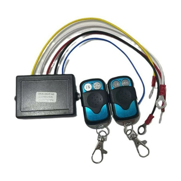 12V 24V Car Wireless Winch Electric Remote Control Multifunctional Winch Control
