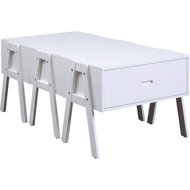 ACME Table Basse Lonny en Blanc