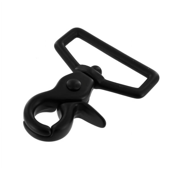 3002A PVD Black Matte, Swivel Trigger Snap, Solid Brass-LL, 1-1/2"