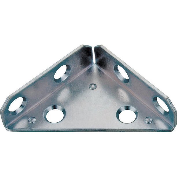 ProSource Triangle Corner Brace, 3 In L X 0.81 In W 0.078 In Thick