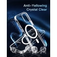 thumbnail image 3 of Entronix Funda Transparente para iPhone 11 Pro Max: Funda Fina Transparente a Prueba de Golpes con Protección contra Arañazos, Transparente, 3 of 8