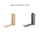 thumbnail image 3 of Advancent Gancho plegable baño cocina estante colgante autoadhesivo soportes invisibles puerta de casa dormitorio bolsas ganchos Accesorios Almacenamiento y organización del hogar Beige Advancent HA080060-01, 3 of 6