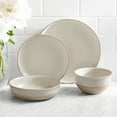 thumbnail image 2 of Better Homes & Gardens by Dave & Jenny Marrs 16-Piece Stoneware Dinnerware Set, White, 2 of 7