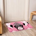thumbnail image 6 of Monkey Polyester Non-Slip Machine Washable Floor Rug, for Office, Chair Rugs Included, 6 of 6