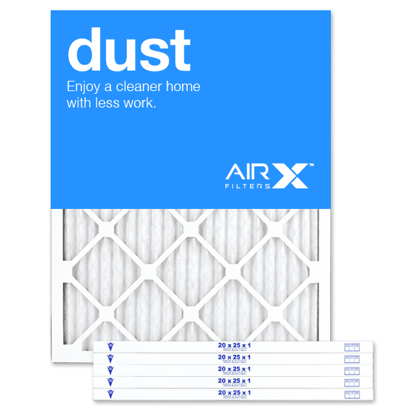 Photo 1 of AIRx Dust 20x25x1 MERV 8 Pleated Filter 6 pack 