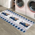 thumbnail image 5 of Independence Day Truck with Pig Cow Kitchen Floor Mats, USA Flag Wood Board 2 PCS Anti Fatigue Area Runner Rugs Set Buffalo Checker Non-Slip Bathroom Comfort Standing Mat Home Decor, 5 of 5