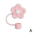 thumbnail image 4 of Cute Flower Straw Cover Cap for 30/40oz Tumblers with Handle, Reusable Silicone Straw Topper for 10mm Caliber Straws, Assorted Colors, 4 of 6