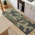 thumbnail image 5 of Jungle Camo Tree Branches Pattern Kitchen Rug Mat,Kitchen Runner Rugs Non Skid Washable,Decorative Kitchen Floor Mats for Kitchen,Sink,Laundry,17"x47.2", 5 of 7