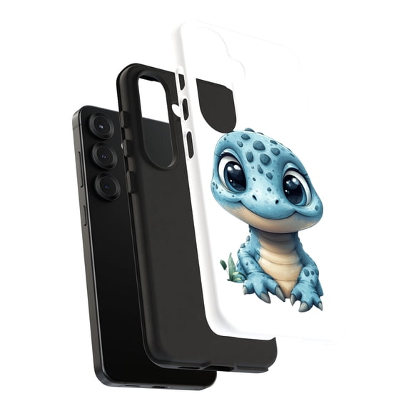 For Samsung Galaxy S25 Ultra, Dual-Layer, Dinosaur Baby Print, USA