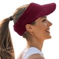 thumbnail image 5 of Helii Women Men Sports Sun Visor Lightweight Packable Stretchy Visor Hat for Running, Tennis, Golf Sun Hat Cowboy Hat Cute Hats, 5 of 6