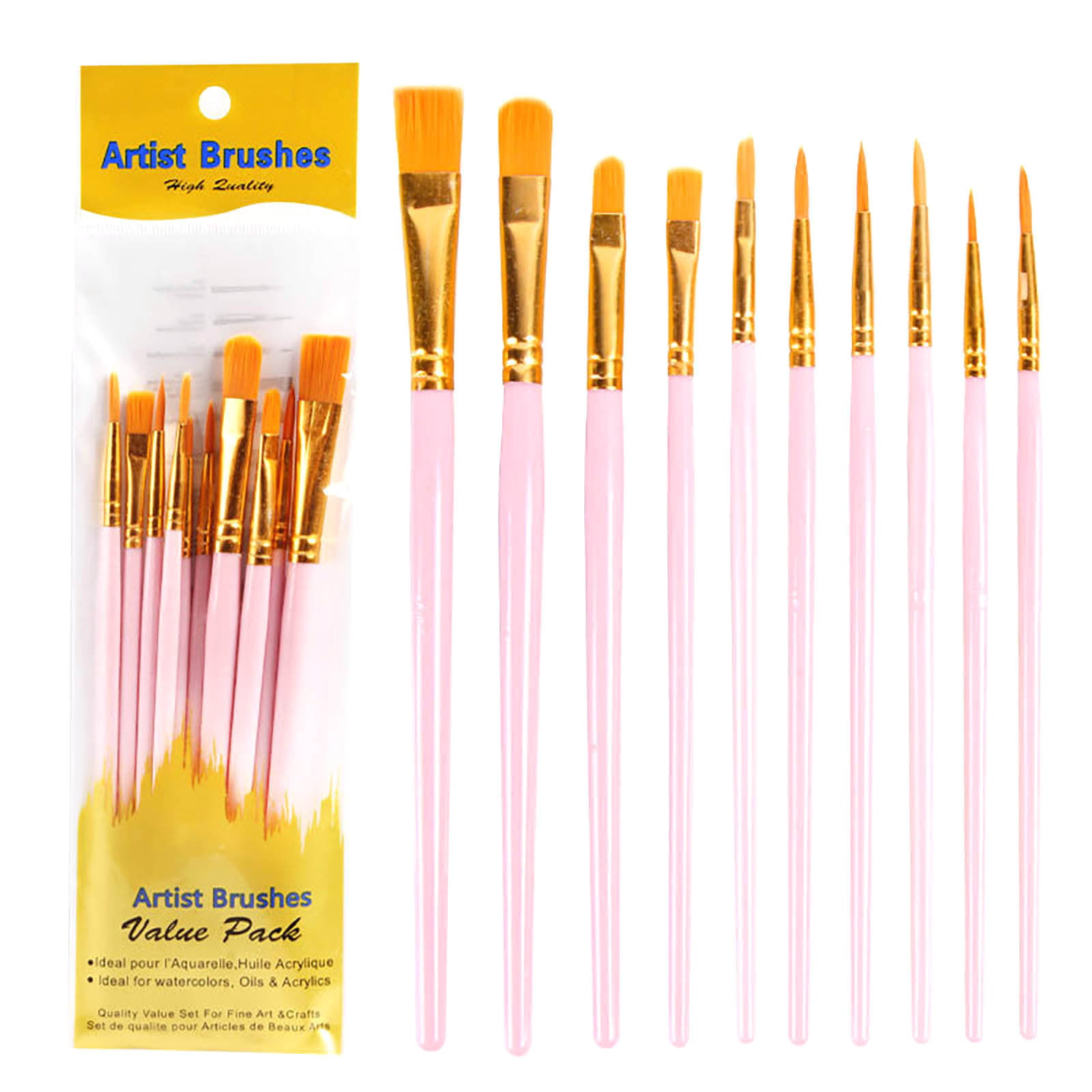 Plastic 3inch Synthetic Wall Pink Paint Brush at Rs 110/piece in