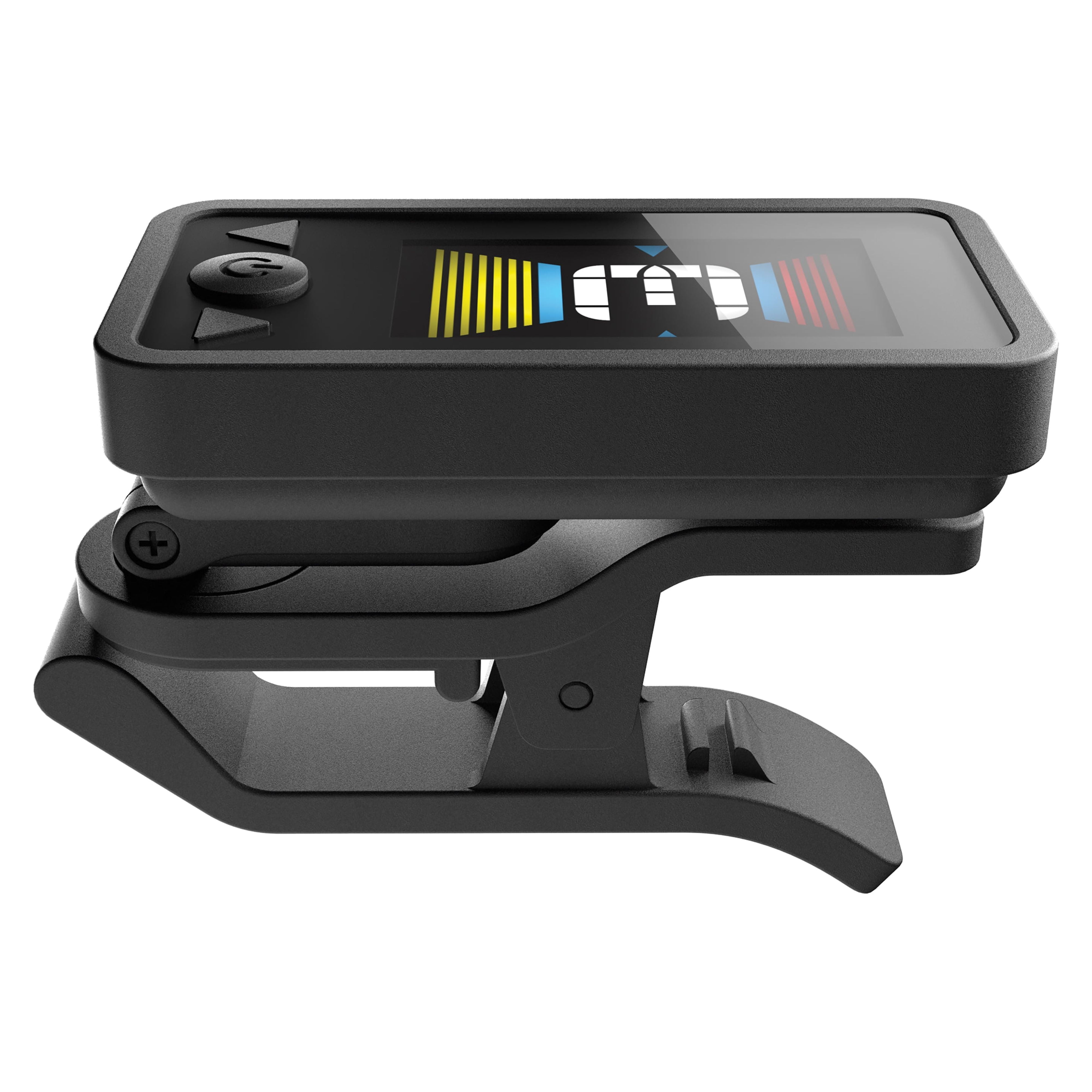 D'Addario Eclipse Headstock Rechargeable Tuner with Multi-Swivel Action, LCD Display and Auto Power-Off for Guitars and Ukulele