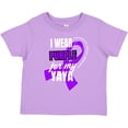 thumbnail image 3 of Inktastic I Wear Purple for My Yaya Pancreatic Cancer Awareness Boys or Girls Toddler T-Shirt, 3 of 5