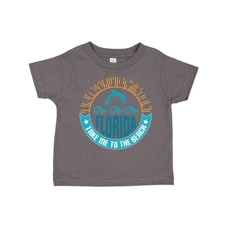 

Inktastic Florida Vacation Take Me to the Beach Boys or Girls Toddler T-Shirt