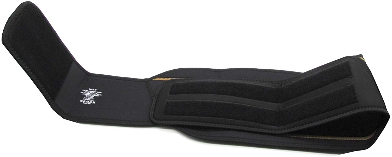 Copper Joe Back Brace for Lower Back Pain Relief, Back Support Belt Men and  Women With Adjustable Black Velcro Lumbar Support Belt for Sciatica - L/XL