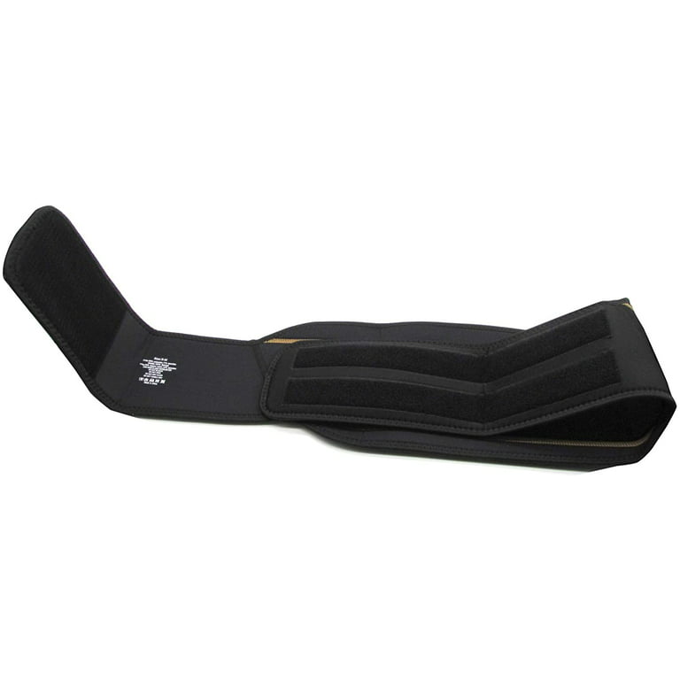 Copper Plus Gear Premium Fit Back Brace Lower Lumbar Support Belt.  Adjustable for Men and Women (Large/XL (39-50))