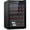 Black, variant on WAA 37 Bottle Beverage Coolers with Child Lock, Black