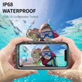 thumbnail image 4 of REJODA-for iPhone XR Waterproof Case - Compatible with iPhone XR (2018 Release, 6.1 inch), 360 Full Body Protection with Built in Screen Protector [IP68 Waterproof Case|Military-Grade Shockproof], 4 of 4