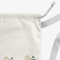 thumbnail image 3 of Simply Daisy Merry Christmas Birds 18 x 29 inch Taupe Laundry Bag, 3 of 3
