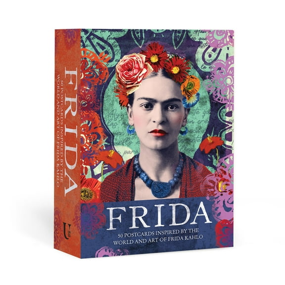Frida: 50 Postcards Inspired by the World and Art of Frida Kahlo, (Hardcover)