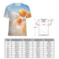 thumbnail image 2 of Juicy Peach Women's Short Sleeve Tops Casual Blouses T Shirt, 2 of 6