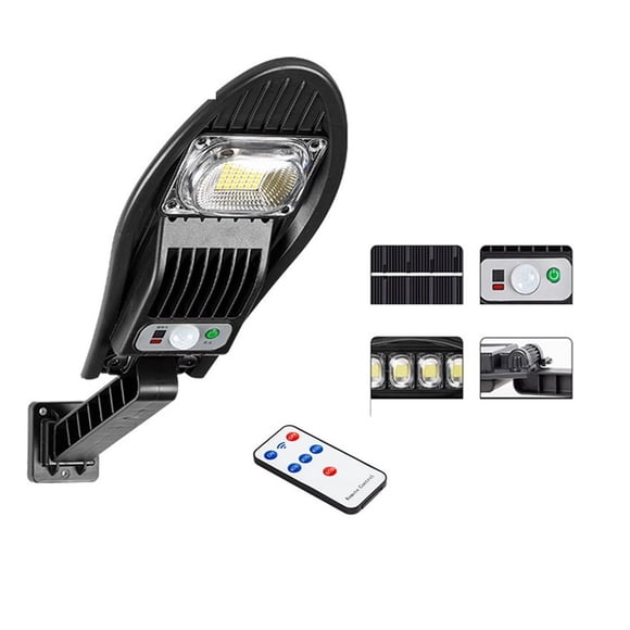 10000W168LED Lampes Solaires de Parc de Stationnement Étanches pour Jardin Mur Angle Réglable Lampe Solaire Intégrée 10000mAH, Économie d'Énergie et Sécurité