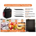 thumbnail image 4 of Lunch Box for Men - Reusable Lunch Bag Men Adult Women- Insulated Small LunchBox, 4 of 7