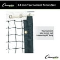thumbnail image 5 of Champion Sports Tournament Tennis Nets, 2.8mm, 5 of 5