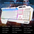 thumbnail image 3 of Teclado y ratón inalámbricos para juegos LexoneLEC K680 RGB, 3 of 6