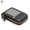 Black, variant on One Opening Mens Wallet Leather Credit Card Holder RFID Blocking Zipper Thin with Id Window (Black)
