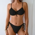 thumbnail image 2 of MSJUHEG Halter String,Spaghetti Straps,Bathing Suit for Women Bikini,Bikini Tops Full Coverage Bottoms,Sporty Bikini Sets for Women,Boho Swimsuits for Women,Womens Bikini Black L, 2 of 6