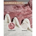 thumbnail image 5 of EuKer Electric Blanket Queen Size Dual Control, Washable Heated Blanket with 4 Heat Levels & 10H Auto Off, 84" x 90", Pink, 5 of 8