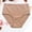 Brown, variant on LIZUOJUN Under $3 Cotton Underwear For Women Mid Waisted Briefs Moisture-Wicking Full Coverage Hip Lifting Pants Multicolour Regular & Plus Size M-2XL