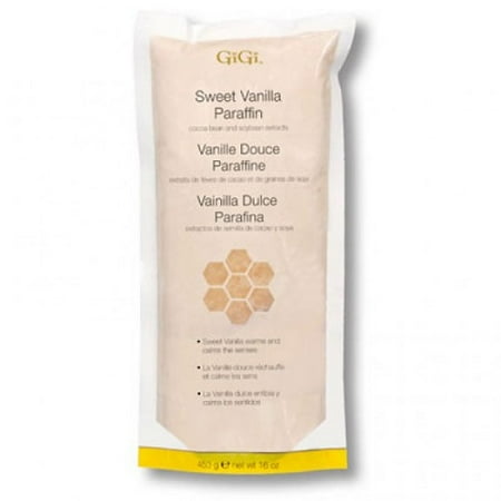 - Gigi Paraffin Wax 16 oz, Vanilla and Soy