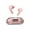 Pink, variant on Clearance Deal! Kyusrd Bluetooth Headset High-end Transparent In-ear Noise Reduction Headset Digital Display-long Mobile Phone Universal
