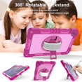 thumbnail image 3 of Xyhop Case for Samsung Galaxy Tab A9+ 11-inch 2023,Rotating Stand with Hand Shoulder Strap, 3 of 9