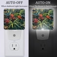 thumbnail image 2 of Tropical plants LED Square Night Lights - Modern Design, Energy Efficient Indoor Lighting for Bedrooms, Bathrooms, and Hallways - 200 Characters, 2 of 6