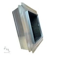 thumbnail image 4 of F&L R4 Insulated Galvanized Ceiling Register Box - Connects Register Vent and Diffuser, HVAC Duct Boot" (20" X 20"), 4 of 8