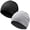 Black+light Gray, variant on 2 Pack Cooling Skull Caps for Men & Women, Breathable 3D Mesh Sweat Wicking Running Hat for Cycling Helmet Liner