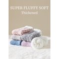 thumbnail image 4 of 5Pairs Warm & Cozy Gifts for Women, Fluffy Fuzzy Sock, Plush Sleeping Slipper Socks - Soft Warm Fabric, 4 of 6