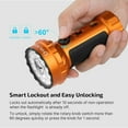 thumbnail image 6 of OLIGHT Marauder Mini 2 Bright Flashlight 10,000 Lumen with 750 Meters Beam Distance, Rechargeable Light with Dual Charging & 5 Lighting Modes for Outdoor, Camping, Emergencies (Orange), 6 of 8