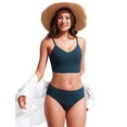 thumbnail image 3 of Top de Bikini CRZ YOGA con Escote en V, Acolchado y Tirantes Ajustables XL, 3 of 5